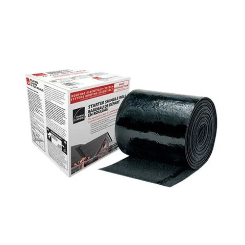 Starter shingle roll for eave courses