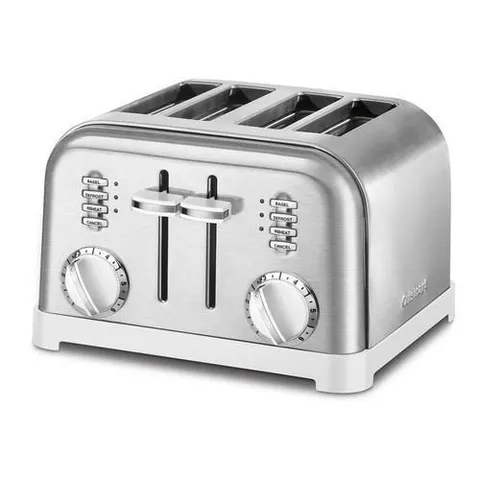 4-Slice White 1800-Watt Toaster