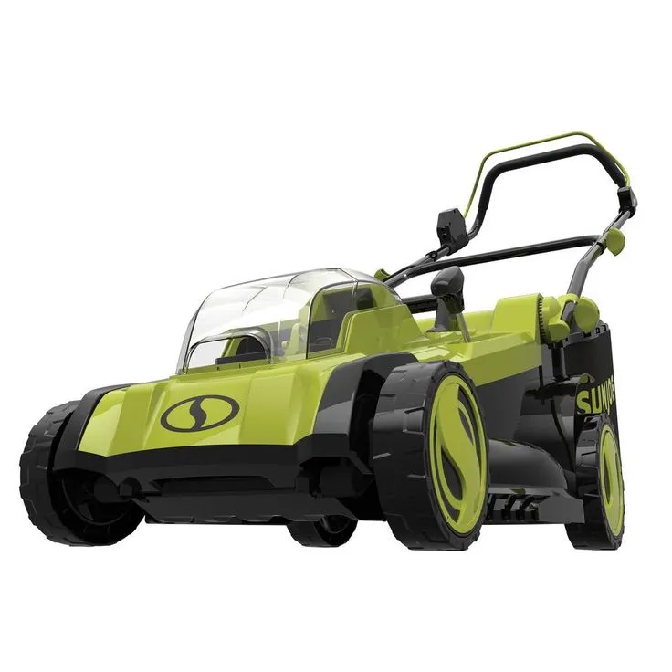 Sun Joe 17 in. 48-Volt iON+ Cordless Electric Walk Behind Push Lawn Mower (Tool Only), photo 2 of 9