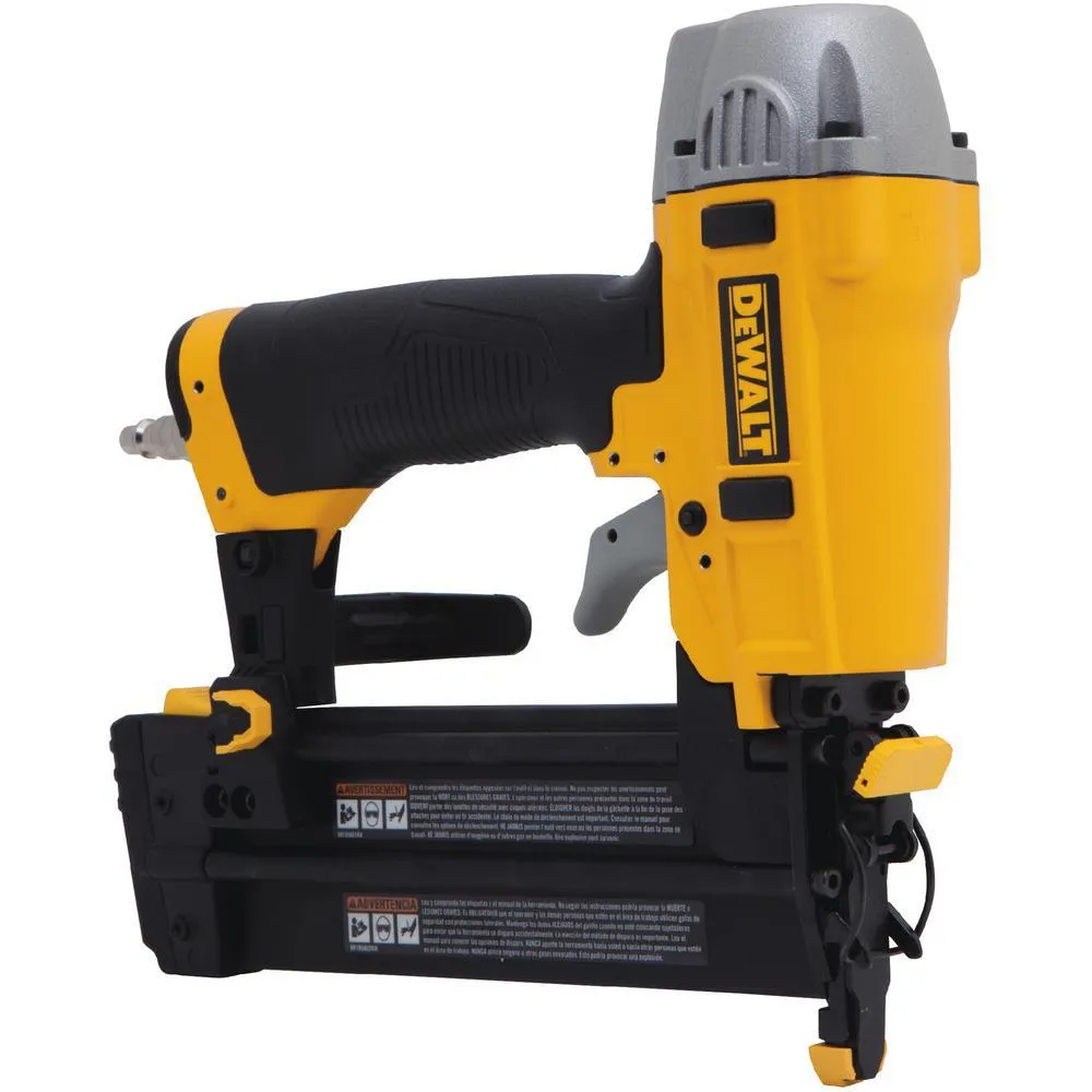 DEWALT 18-Gauge Pneumatic 2 in. Brad Nailer Kit with Bonus 50 ft. x 1/4 in. Air Hose, photo 5 of 9