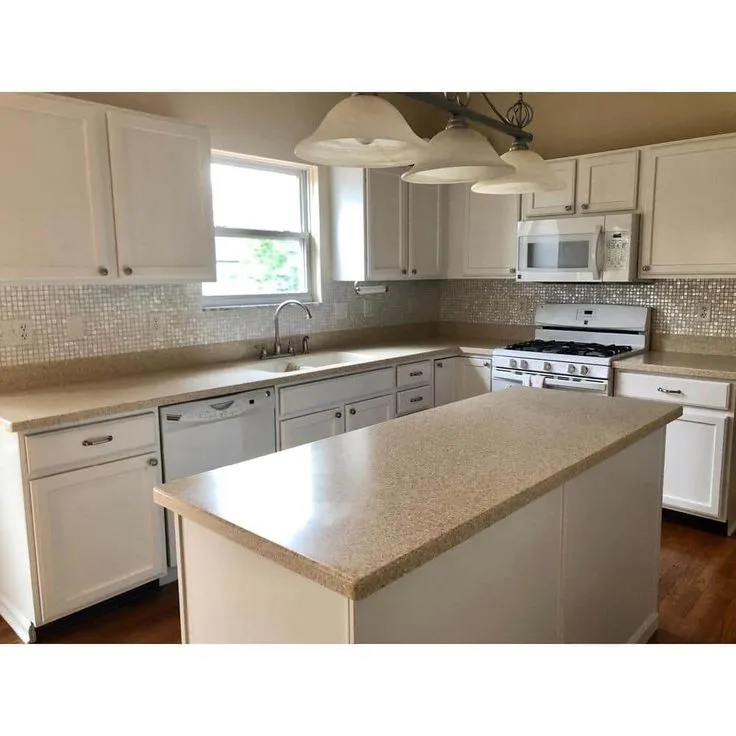 Art3d 12 in. x 12 in. Mother of Pearl Shell Mosaic Tile Backsplash in White, photo 7 of 8