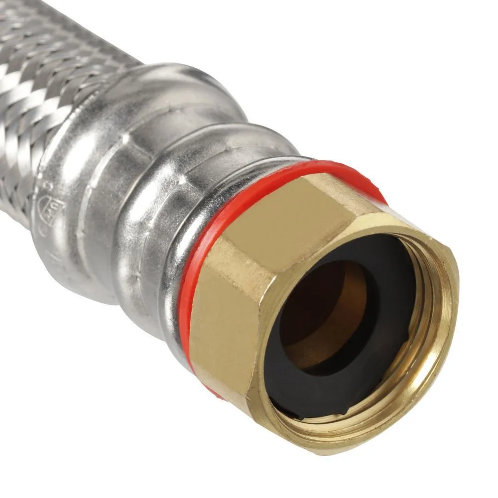 3/4 in. FIP x 3/4 in. FIP x 24 in. Stainless Steel Water Heater Supply Line, photo 3 of 8