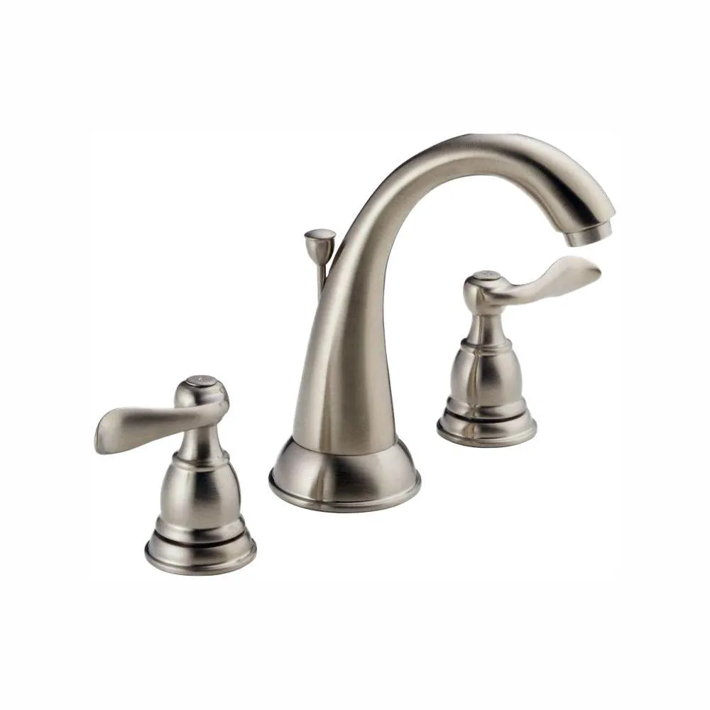 Windemere 8 in. Widespread 2-Handle Bathroom Faucet with Metal Drain Assembly in Oil-Rubbed Bronze, photo 10 of 11