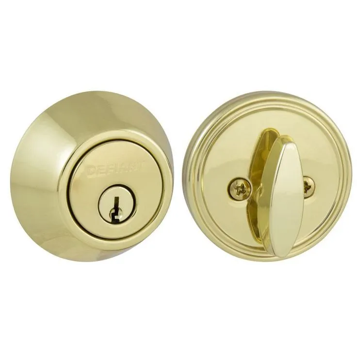 Defiant Single Cylinder Stainless Steel Deadbolt, photo 9 of 11