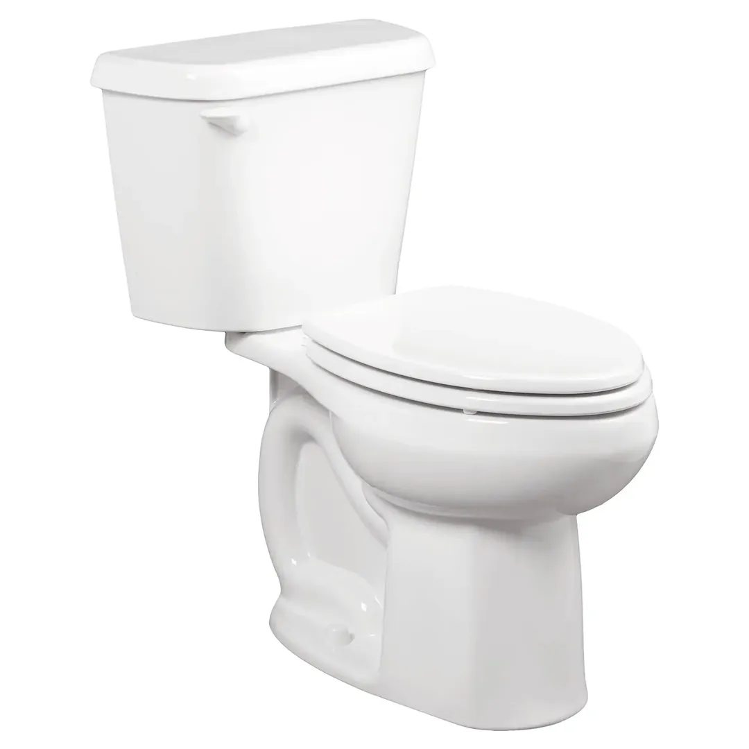 American Standard Colony 10 in. Rough-In 2-Piece 1.28 GPF Single-Flush Elongated Toilet in White (Seat Not Included), photo 10 of 17