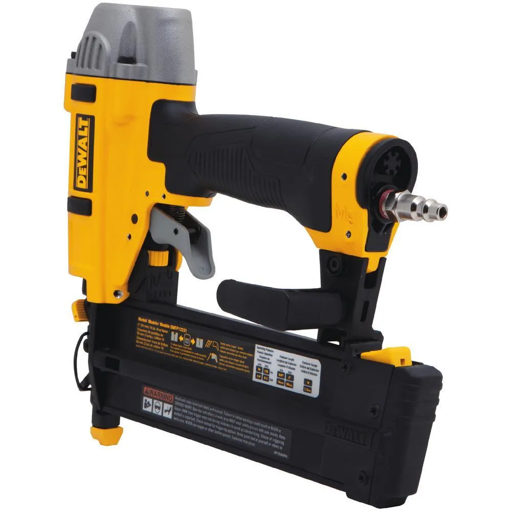 DEWALT 18-Gauge Pneumatic 2 in. Brad Nailer Kit with Bonus 50 ft. x 1/4 in. Air Hose, photo 6 of 9