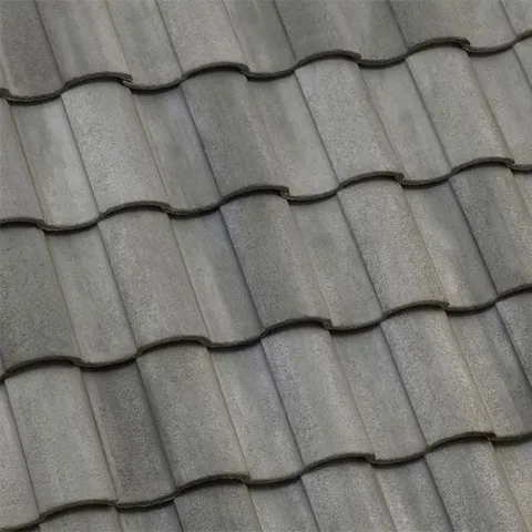 Roofing Products 12-3/8 × 17 in Capistrano Concrete Field Roof Tile
