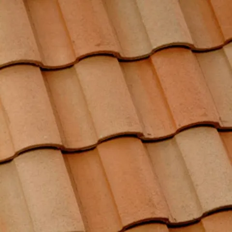 Roofing Products Capistrano Trim Tile 10 × 17 in San Juan Blend Concrete Roof Tile Trim