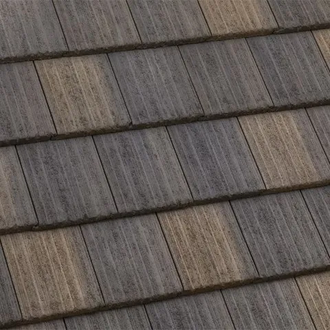 Roofing Products 5-7/8 × 17 in Ponderosa Concrete Rake Tile