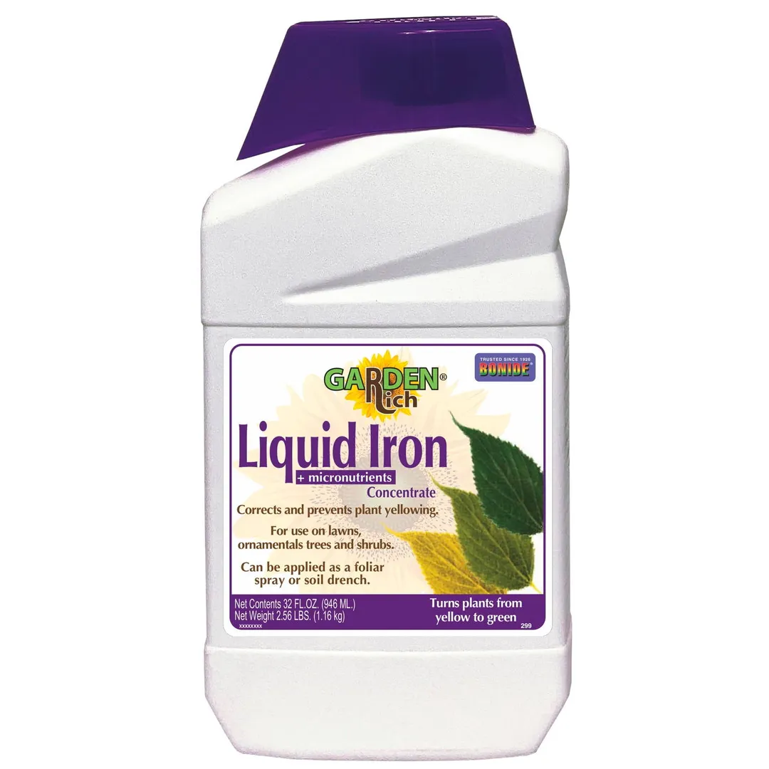 Bonide Garden Rich Liquid Iron Concentrate Plant Food, 32 oz, photo 2 of 5