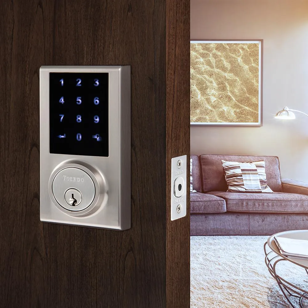 Electronic Touch Z-Wave Single Cylinder Deadbolt, photo 2 of 2