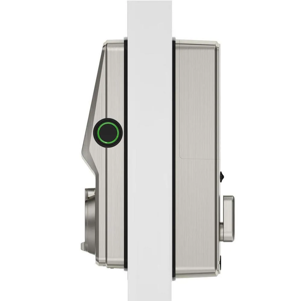 Lockly Secure PRO Satin Nickel Smart Lock Deadbolt with 3D Fingerprint and WiFi (Works with Alexa and Google Home), photo 4 of 9