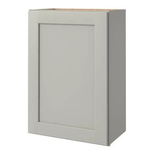 allen + roth Stonewall 21-in W x 36.125-in H x 12-in D Stone Maple Door Wall Semi-Custom Cabinet, photo 4 of 4