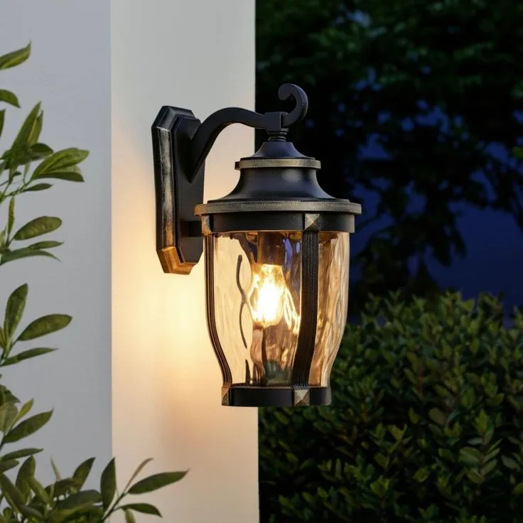 Home Decorators Collection McCarthy Bronze Outdoor Wall Lantern Sconce, photo 2 of 2