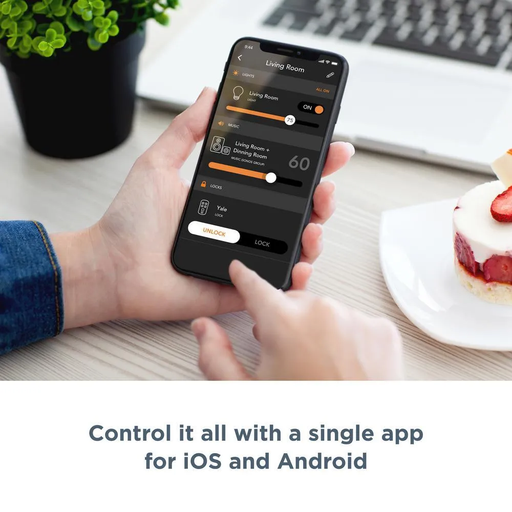 Brilliant Smart Home Control (2-Switch Panel) for Amazon Alexa, Google Assistant, Apple HomeKit, Ring, Sonos and More, photo 5 of 17