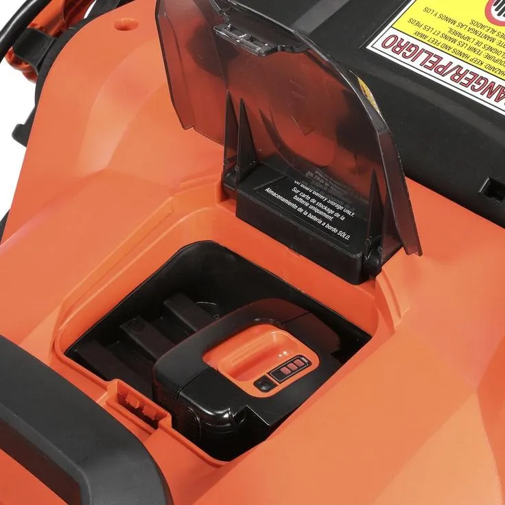 BLACK+DECKER 20 in. 40V MAX Lithium-Ion Cordless Walk Behind Push Lawn Mower with (2) 2.5Ah Batteries and Charger Included, photo 8 of 13