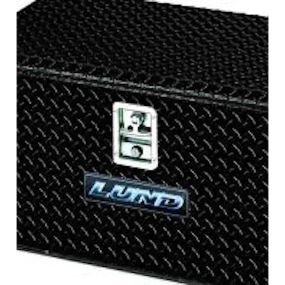 Lund 36 in Matte Black Aluminum Aluminum  Underbody Truck Tool Box with mounting hardware and keys included, photo 2 of 3