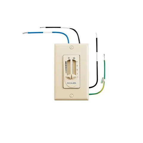 Independence 4-Speed Dual Slide Fan Switch Control, Light Ivory