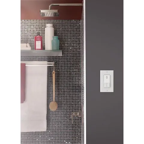 Occupancy Sensor Wall Control for Bathroom Exhaust Fan