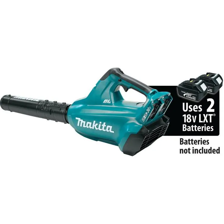 Makita 120 MPH 473 CFM 18-Volt X2 (36-Volt) LXT Lithium-Ion Cordless Brushless Leaf Blower with Bonus Flat End Nozzle, photo 5 of 11
