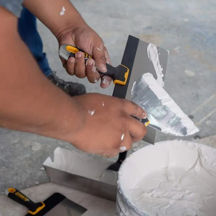 DEWALT 6 in. Stainless Steel Putty Knife with Soft Grip Handle, photo 2 of 10