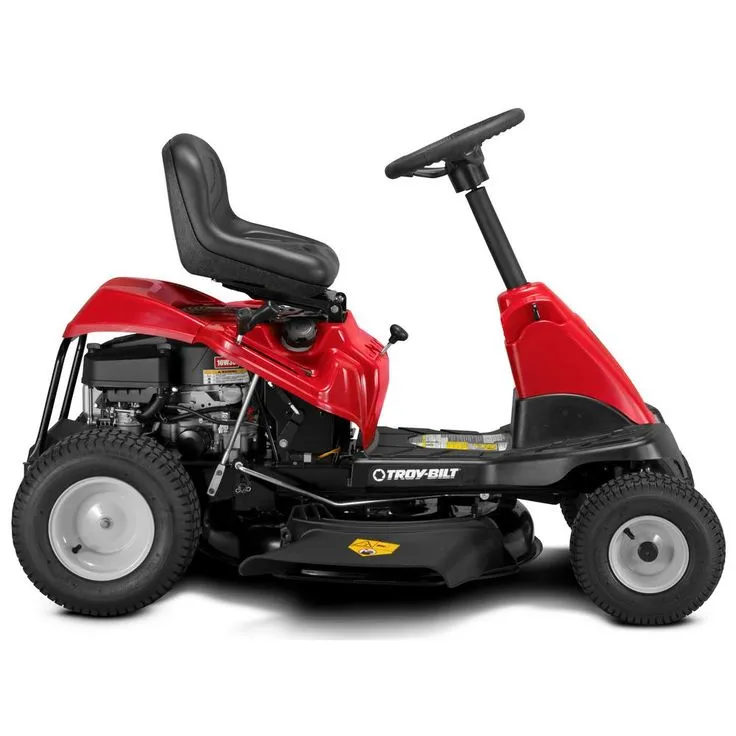 Troy-Bilt TB 30 in. 382 cc Auto-Choke Engine 6-Speed Manual Drive Gas Rear Engine Riding Lawn Mower with Mulch Kit Included, photo 9 of 11