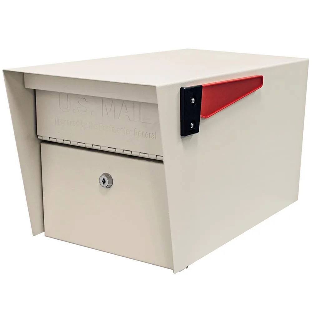 Mail Boss Mail Manager Locking Post-Mount Mailbox with High Security Reinforced Patented Locking System, Black, photo 12 of 13