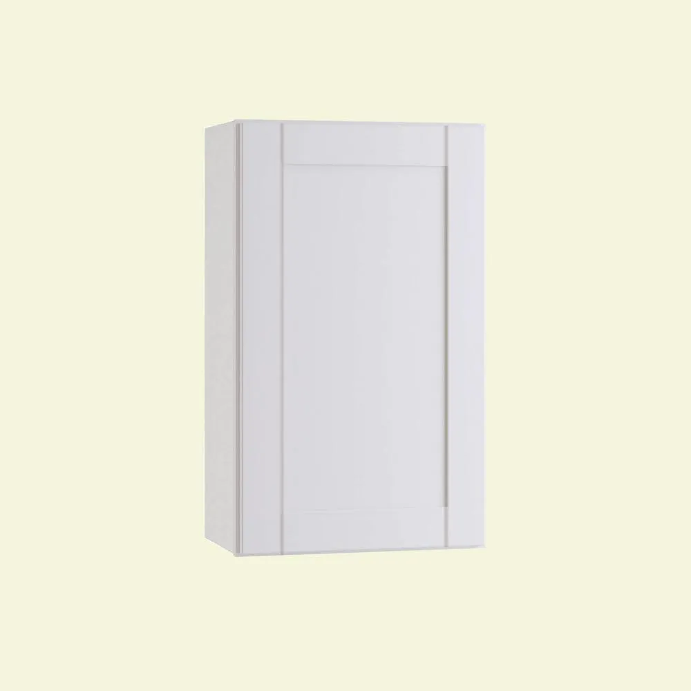 Vesper White Shaker Assembled Plywood 30 in. x 30 in. x 12 in. Wall Kitchen Cabinet with Soft Close, photo 22 of 31