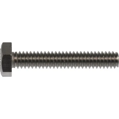 3/8 × 6 in External Hex Full Thread Hex-Head Bolts (4-Pack)