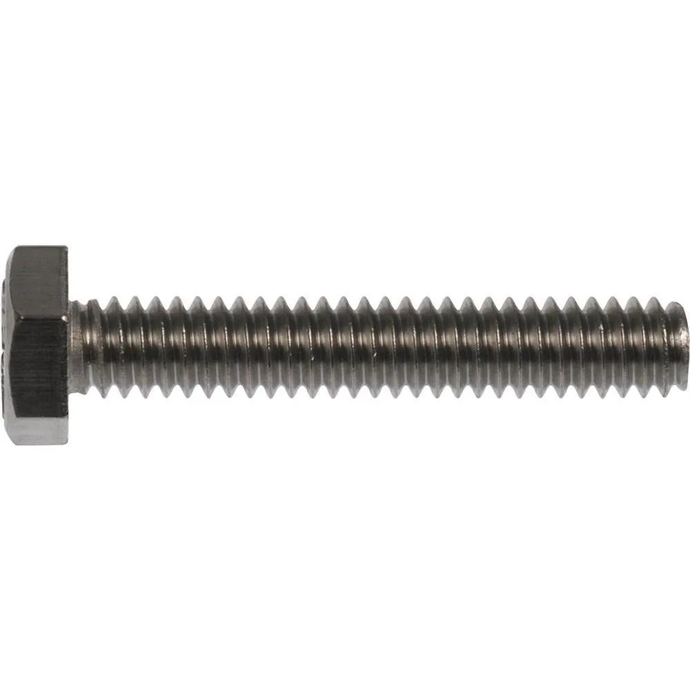 3/8 in. x 3 in. External Hex Full Thread Hex-Head Bolts (5-Pack), photo 2 of 3
