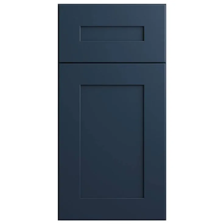 Home Decorators Collection Newport 33 in. W x 24 in. D x 34.5 in. H Assembled Plywood Sink Base Kitchen Cabinet in Mythic Blue with Soft Close, photo 6 of 6