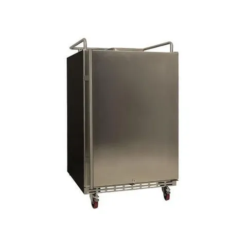 Half-Barrel Keg Stainless Steel Digital Kegerator