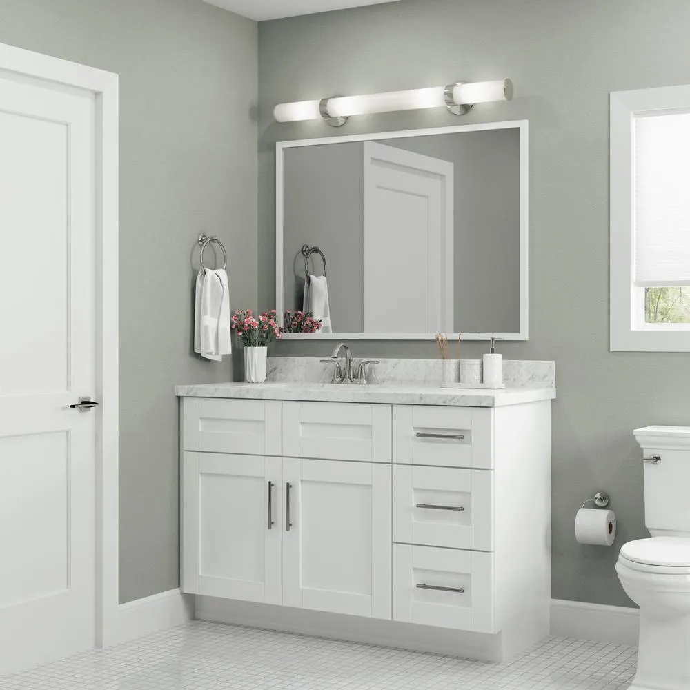 Vesper White Shaker Assembled Plywood 30 in. x 30 in. x 12 in. Wall Kitchen Cabinet with Soft Close, photo 4 of 31