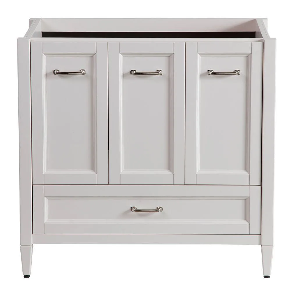 Claxby 48 in. W x 34 in H x 22 in. D Bath Vanity Cabinet Only in Chocolate, photo 22 of 33