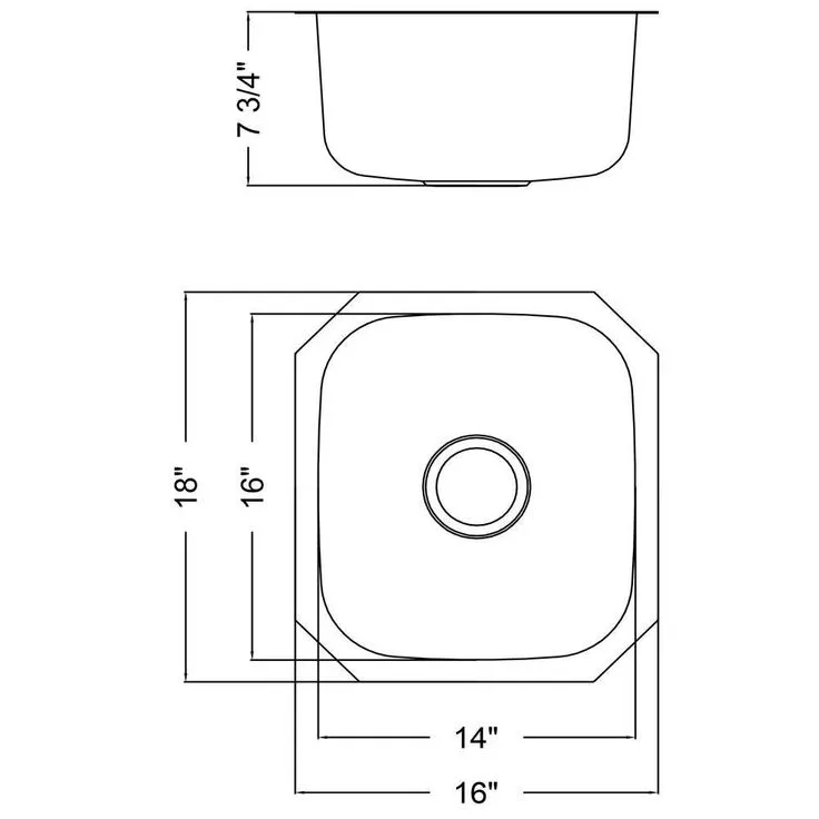 Undermount 16 in. 18-Gauge Stainless Steel Bar Sink in Brushed Stainless with Gooseneck Kitchen Faucet, photo 3 of 5