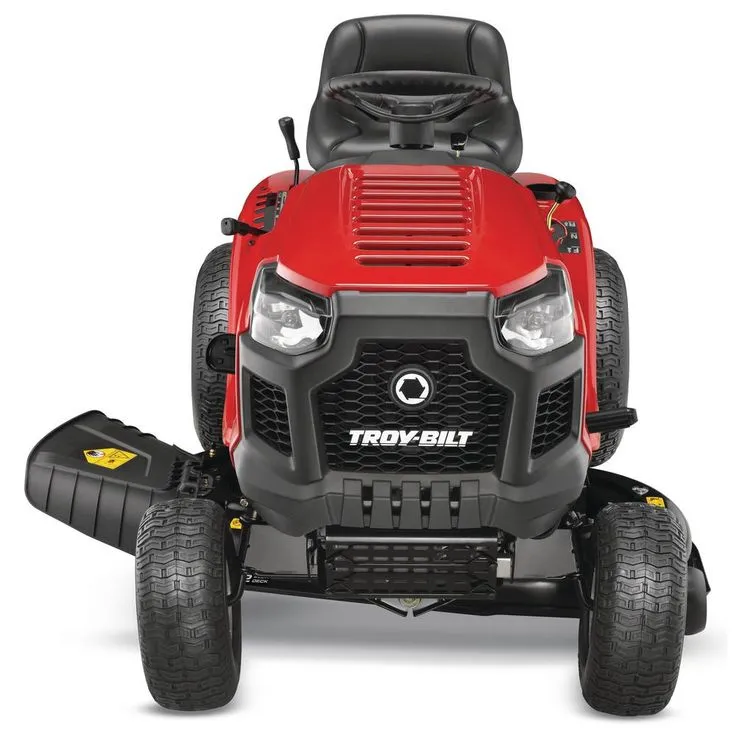 Troy-Bilt Bronco 42 in. 19 HP Briggs & Stratton Automatic Drive Gas Riding Lawn Tractor with Mow in Reverse, photo 4 of 10