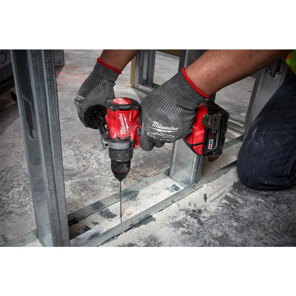M18 FUEL 18-Volt Lithium-Ion Brushless Cordless Hammer Drill Driver/Impact Driver/Impact Wrench Kit with 4-Batteries, photo 11 of 15