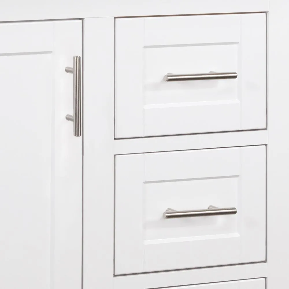 Kinghurst 48 in. W x 21 in. x 33.5 in. H D Bathroom Vanity Cabinet Only in White, photo 5 of 24