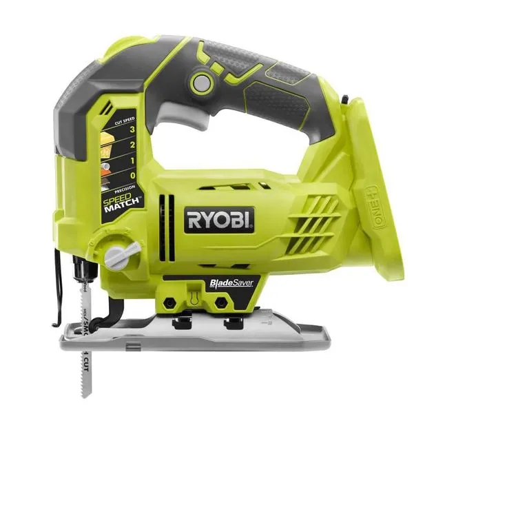 RYOBI 18-Volt ONE+ Cordless Orbital Jig Saw and 5 in. Random Orbit Sander with 2.0 Ah Battery and Charger, photo 7 of 9