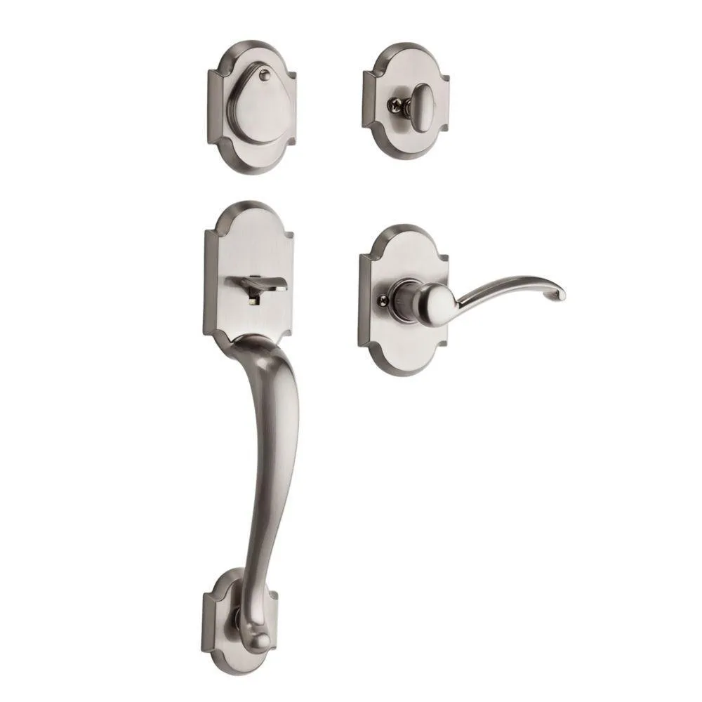 Austin Venetian Bronze Single Cylinder Door Handleset with Austin Entry Door Lever Featuring SmartKey Security, photo 10 of 10