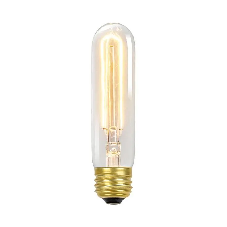 Globe Electric 60-Watt Incandescent T10 Antique Style Radio Tube Medium Base Light Bulb - Vintage Style Light Bulb, photo 2 of 3
