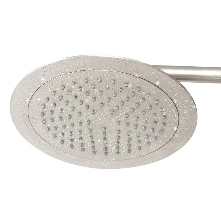 PULSE ShowerSpas 7-spray 8 in. Dual Shower Head and Handheld Shower Head with Body spray in Brushed-Nickel, photo 3 of 10