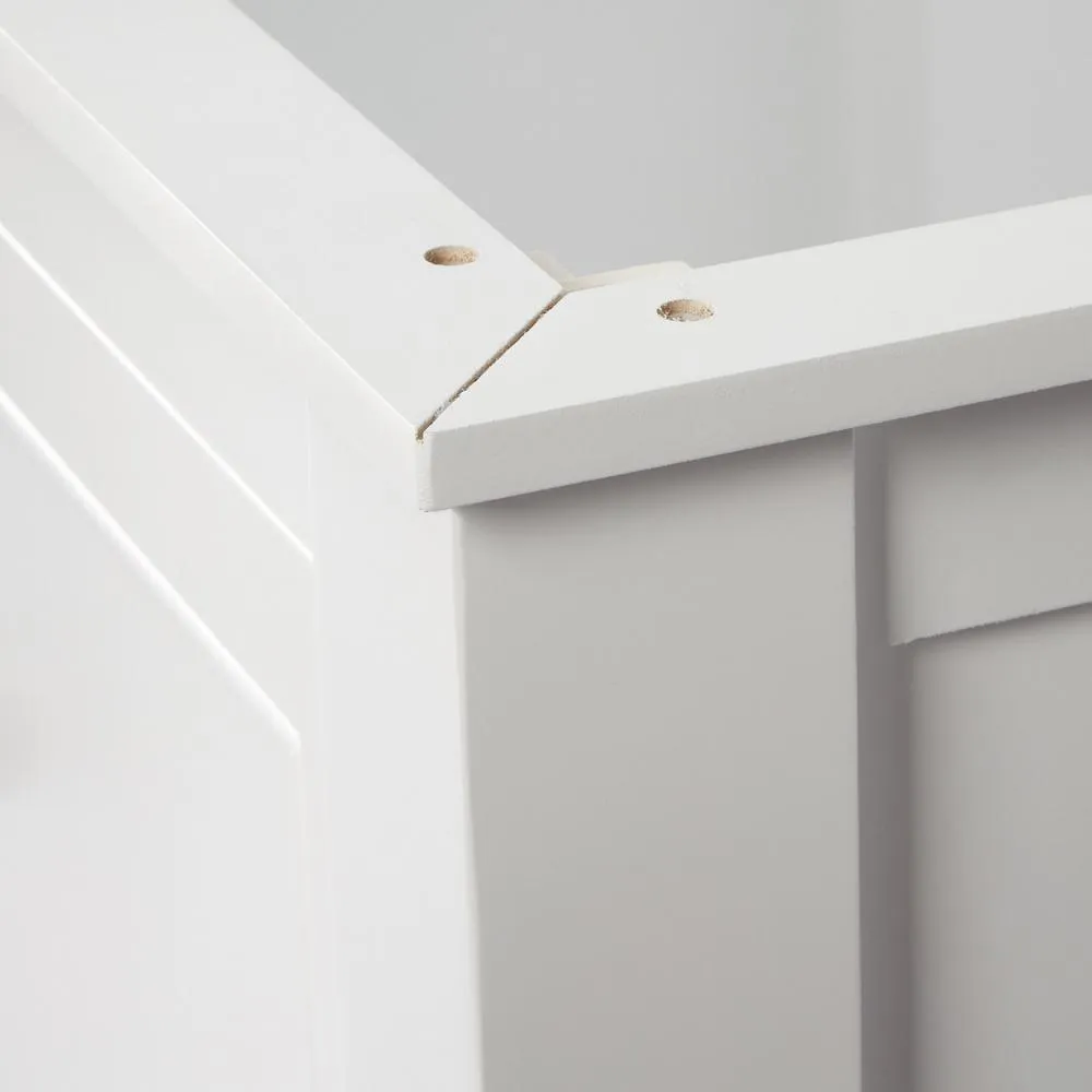 Gazette 36 in. W Bath Vanity Cabinet Only in White, photo 3 of 24