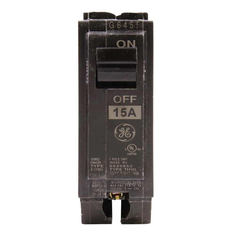 Q-Line 15 Amp 1 in. Single-Pole Circuit Breaker, photo 2 of 10