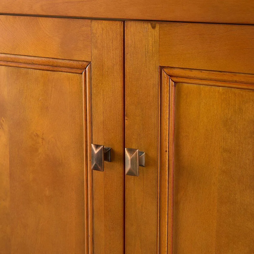 Exhibit 48 in. W Bath Vanity Cabinet Only in Rich Cinnamon, photo 9 of 12