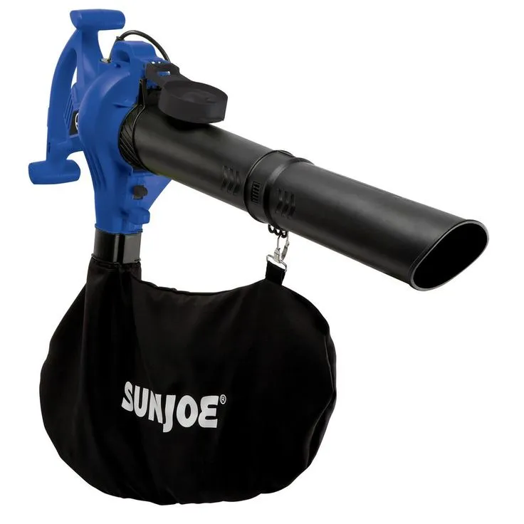 Sun Joe 240 MPH 300 CFM 13 Amp Electric Handheld 3-in-1 Leaf Blower/Vacuum/Mulcher, Blue, photo 3 of 4