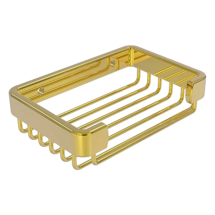 Allied Brass Rectangular Soap Basket in Antique Pewter, photo 2 of 8