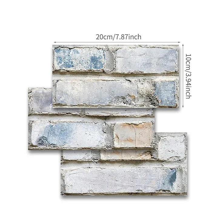 14 Styles 3D Self-Adhesive Kitchen Wall Tiles Bathroom Mosaic Brick Stickers Home DIY Decor Waterproof, photo 10 of 12