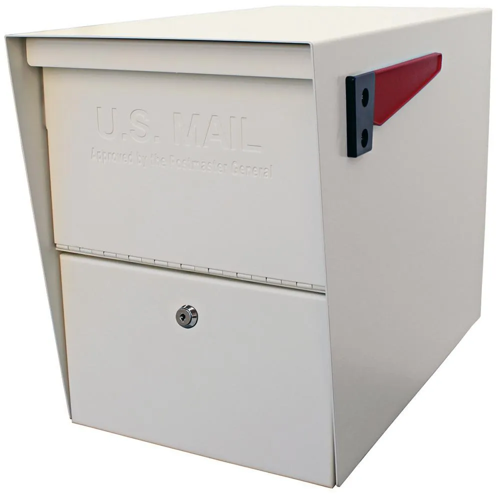 Mail Boss Package Master Locking Post-Mount Mailbox with High Security Reinforced Patented Locking System, Black, photo 13 of 13