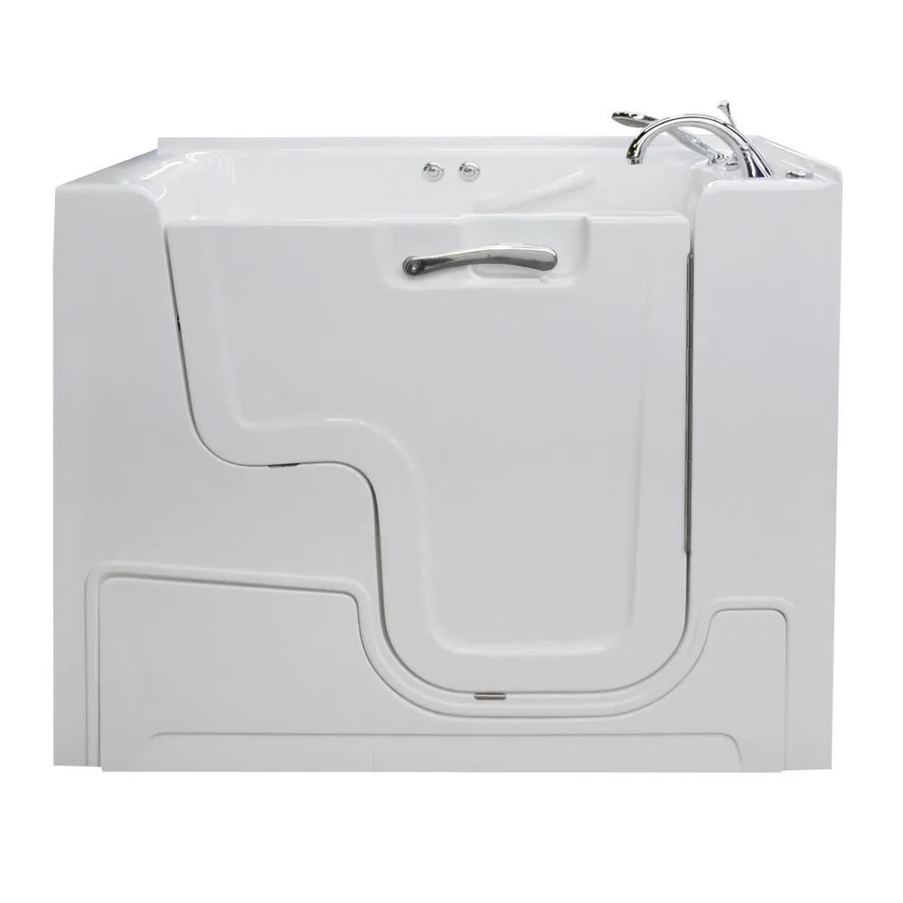 Universal Tubs HD Series 2953WCA Wheelchair Accessible 53 in. Walk-In Whirlpool Bathtub, White, with 1.6 GPF Single-Flush Toilet, photo 7 of 18